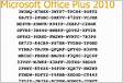 Chaves de ativação para Microsoft Office 2013